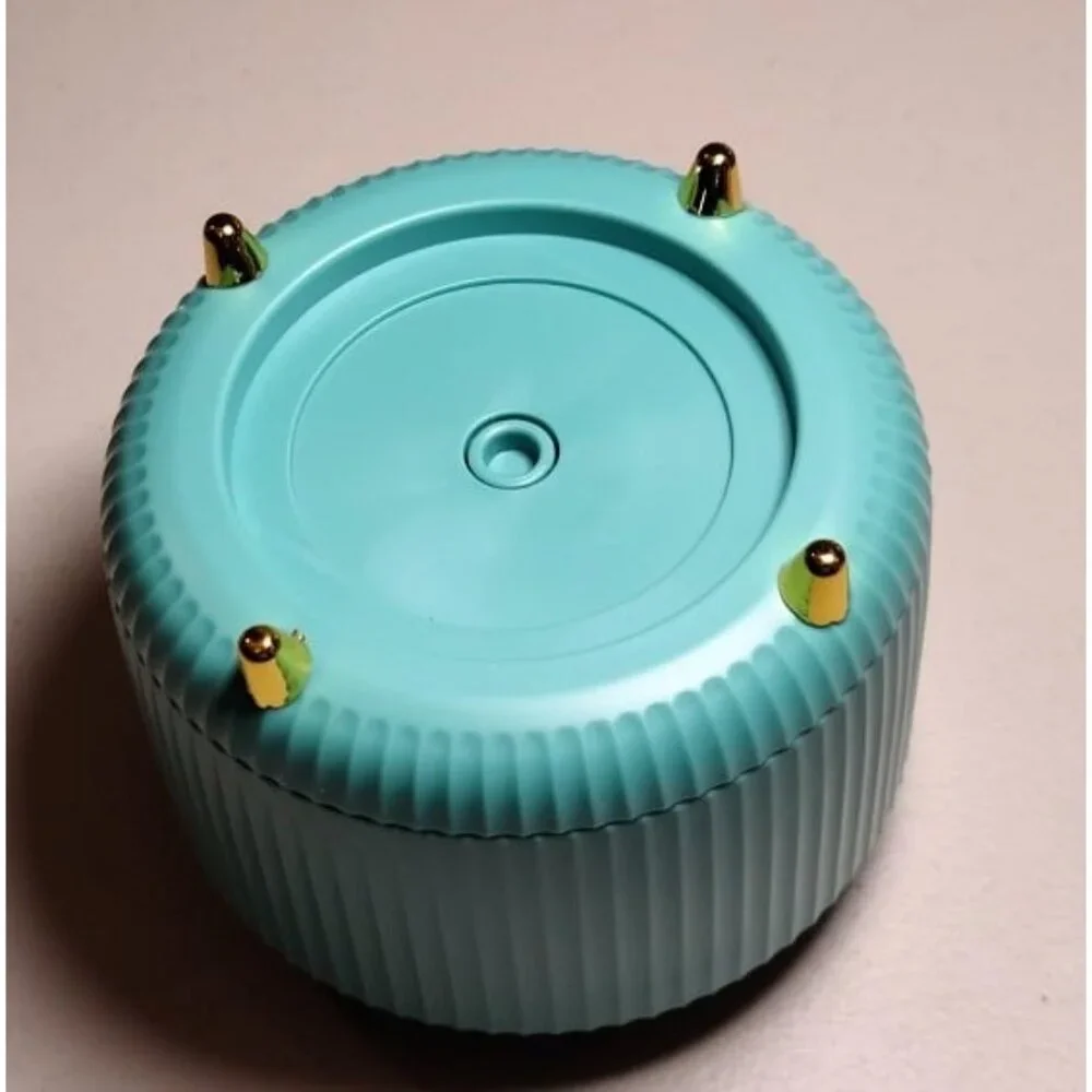 New360 Rotating Makeup Brush Organizer With 5 Sections, Spining Countertop Swive - Picture 3 of 3